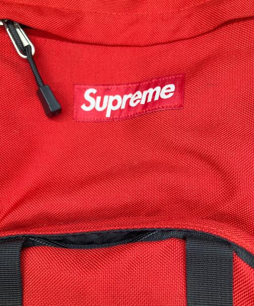 SUPREME（シュプリーム）SUPREME (シュプリーム) ロゴリュック　レッド レッドの古着・服飾アイテム
