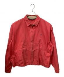 RALPH LAUREN（ラルフローレン）の古着「ドリズラージャケット」｜ピンク