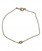 AHKAHアーカー）の古着「一粒ダイヤモンドブレスレット」