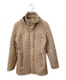 Calvin Klein（カルバンクライン）の古着「キルティングコート」｜ベージュ