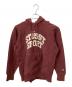 Champion REVERSE WEAVE（チャンピオン リバース ウィーブ）の古着「パーカー WARMUP」｜ワインレッド