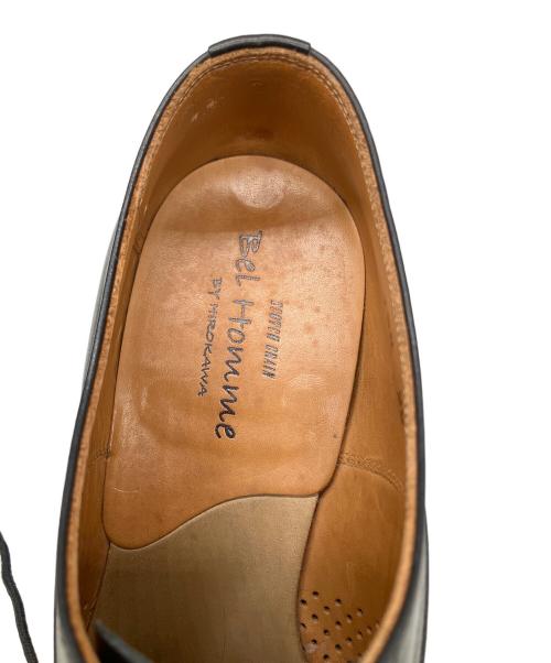 SCOTCH GRAIN（スコッチグレイン）SCOTCH GRAIN (スコッチグレイン) ストレートチップシューズ ブラック サイズ:25の古着・服飾アイテム