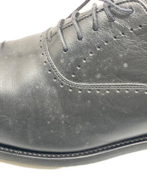 SCOTCH GRAIN（スコッチグレイン）SCOTCH GRAIN (スコッチグレイン) ストレートチップシューズ ブラック サイズ:25の古着・服飾アイテム