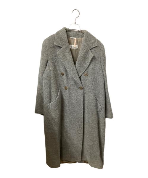MaxMara（マックスマーラ）MaxMara (マックスマーラ) ダブルコート グレー サイズ:42の古着・服飾アイテム