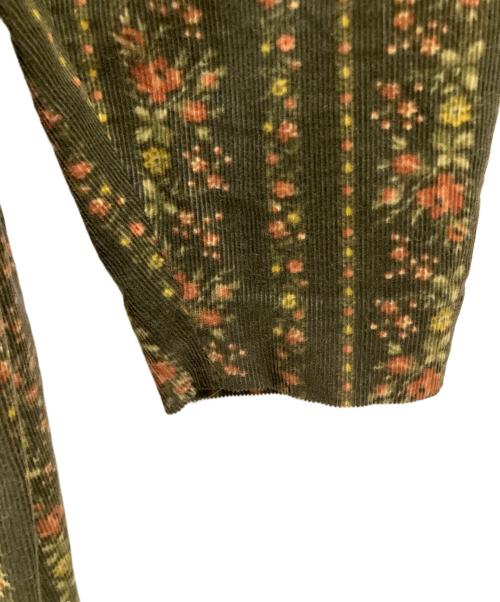 LAURA ASHLEY（ローラ アシュレイ）LAURA ASHLEY (ローラ アシュレイ) 長袖ワンピース グリーン サイズ:13の古着・服飾アイテム