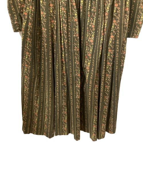 LAURA ASHLEY（ローラ アシュレイ）LAURA ASHLEY (ローラ アシュレイ) 長袖ワンピース グリーン サイズ:13の古着・服飾アイテム