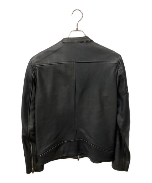 UNITED TOKYO（ユナイテッドトーキョー）UNITED TOKYO (ユナイテッドトーキョー) ラムレザージャケット　ブラック ブラック サイズ:3の古着・服飾アイテム