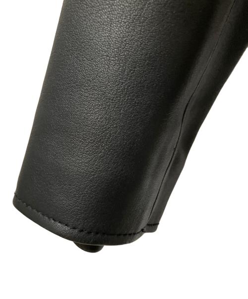 UNITED TOKYO（ユナイテッドトーキョー）UNITED TOKYO (ユナイテッドトーキョー) ラムレザージャケット　ブラック ブラック サイズ:3の古着・服飾アイテム