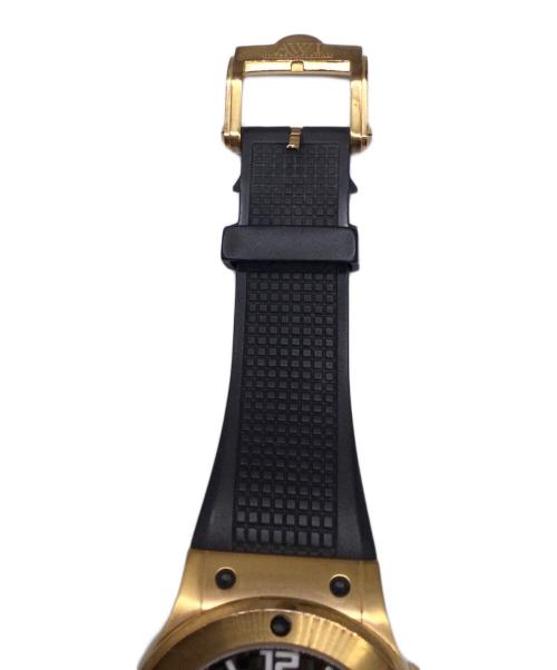 AWI（アルメニアウォッチインターナショナル）AWI (アルメニアウォッチインターナショナル) 腕時計　エアロドライブ ブラックの古着・服飾アイテム