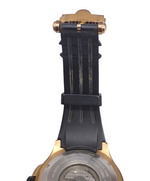 AWI（アルメニアウォッチインターナショナル）AWI (アルメニアウォッチインターナショナル) 腕時計　エアロドライブ ブラックの古着・服飾アイテム