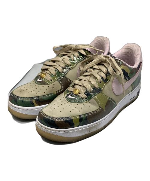 NIKE（ナイキ）NIKE (ナイキ) AIR FORCE 1 LOW RETRO DESERT オリーブ×ピンク サイズ:25.5の古着・服飾アイテム