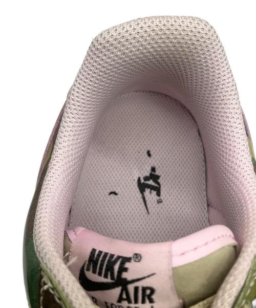 NIKE（ナイキ）NIKE (ナイキ) AIR FORCE 1 LOW RETRO DESERT オリーブ×ピンク サイズ:25.5の古着・服飾アイテム