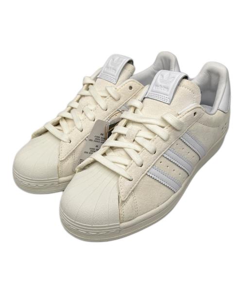 adidas Originals（アディダスオリジナル）adidas Originals (アディダスオリジナル) SUPER STAR　ホワイト ホワイト サイズ:24 未使用品の古着・服飾アイテム