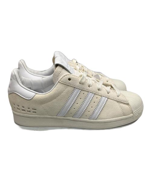 adidas Originals（アディダスオリジナル）adidas Originals (アディダスオリジナル) SUPER STAR　ホワイト ホワイト サイズ:24 未使用品の古着・服飾アイテム