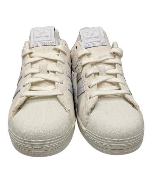 adidas Originals（アディダスオリジナル）adidas Originals (アディダスオリジナル) SUPER STAR　ホワイト ホワイト サイズ:24 未使用品の古着・服飾アイテム