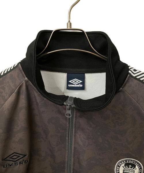 UMBRO（アンブロ）UMBRO (アンブロ) FREAK'S STORE (フリークスストア) 別注コラボジャケット ブラウン サイズ:XLの古着・服飾アイテム