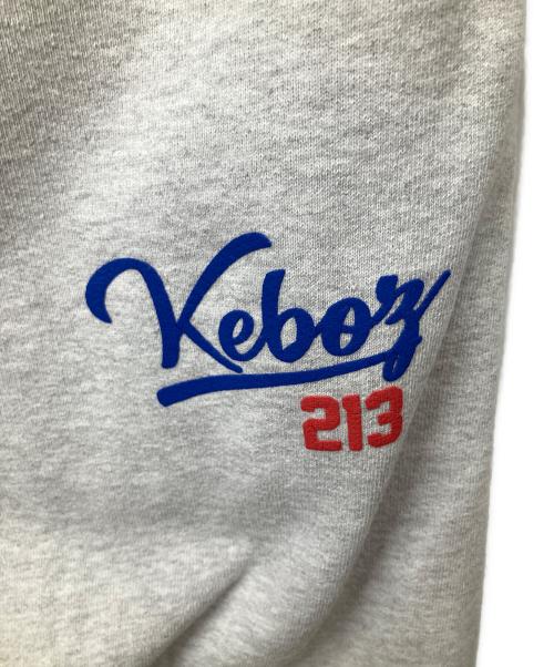 KEBOZ（ケボズ）KEBOZ (ケボズ) JOURNAL STANDARD (ジャーナルスタンダード) ロゴスウェットパンツ グレー サイズ:XLの古着・服飾アイテム