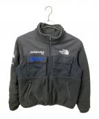 SUPREME×THE NORTH FACEシュプリーム×ザ ノース フェイス）の古着「Expedition Fleece Jacket」｜ブラック