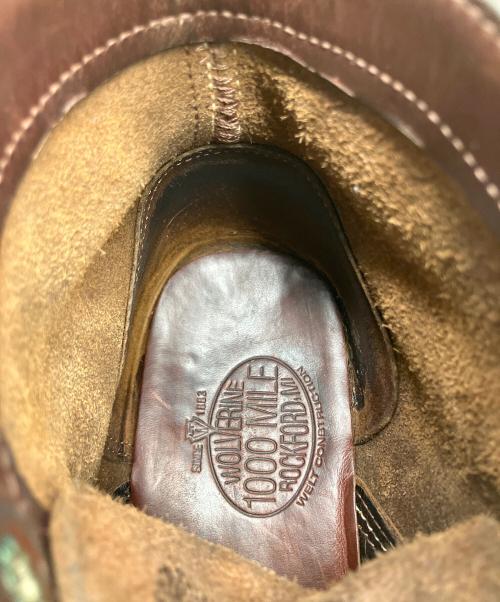 WOLVERINE（ウルヴァリン）WOLVERINE (ウルヴァリン) 1000MILE BOOT COURTLAND ブラウン サイズ:26の古着・服飾アイテム