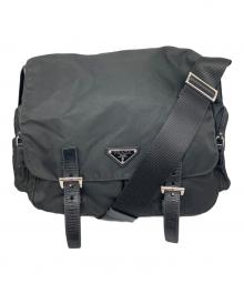 PRADA（プラダ）の古着「メッセンジャーバッグ」｜ブラック