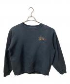 stussyステューシー）の古着「ロゴスウェット」｜グレー