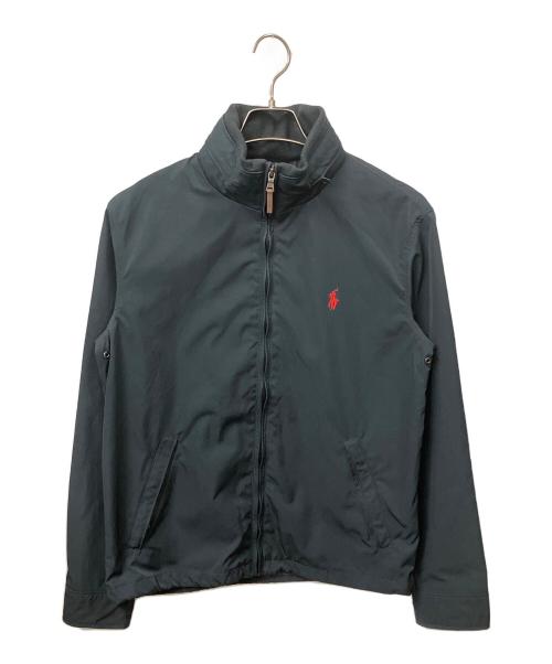 POLO RALPH LAUREN（ポロ・ラルフローレン）POLO RALPH LAUREN (ポロ・ラルフローレン) ナイロンジャケット ブラック ブラック サイズ:Sの古着・服飾アイテム