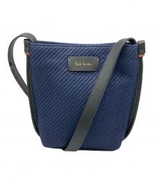 PAUL SMITH（ポールスミス）の古着「ミニショルダーバッグ　ネイビー」｜ブルー