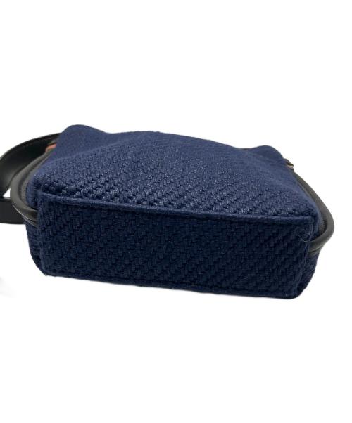 PAUL SMITH（ポールスミス）PAUL SMITH (ポールスミス) ミニショルダーバッグ　ネイビー ブルーの古着・服飾アイテム