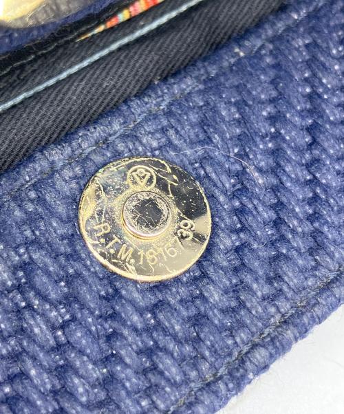 PAUL SMITH（ポールスミス）PAUL SMITH (ポールスミス) ミニショルダーバッグ　ネイビー ブルーの古着・服飾アイテム