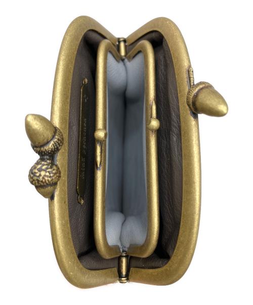 mina perhonen（ミナ ペルホネン）mina perhonen (ミナ ペルホネン) cuddle purse tambourine グレーの古着・服飾アイテム