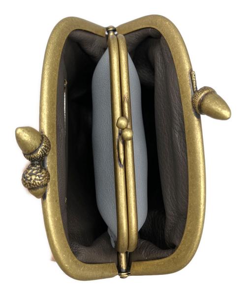 mina perhonen（ミナ ペルホネン）mina perhonen (ミナ ペルホネン) cuddle purse tambourine グレーの古着・服飾アイテム