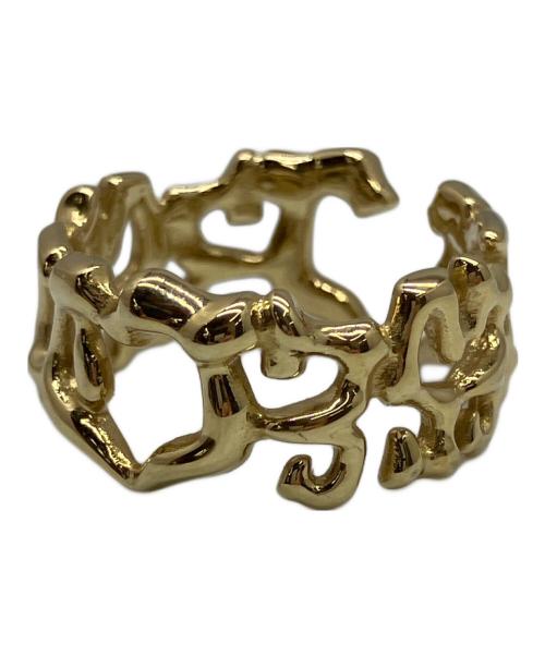 DIESEL（ディーゼル）DIESEL (ディーゼル) リング  ゴールド サイズ:１６号の古着・服飾アイテム