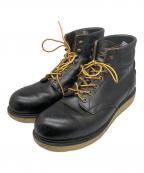 RED WINGレッドウィング）の古着「アイリッシュセッター スーパーソール プレーントゥ 90ｓ」｜ブラック