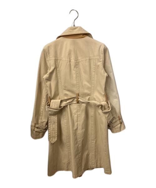 BURBERRY BLUE LABEL（バーバリー ブルー レーベル）BURBERRY BLUE LABEL (バーバリー ブルー レーベル) トレンチコート ベージュ サイズ:38の古着・服飾アイテム