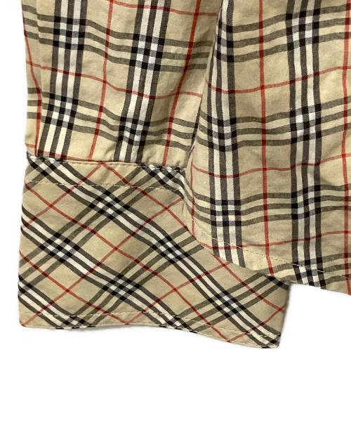 BURBERRY BLUE LABEL（バーバリー ブルー レーベル）BURBERRY BLUE LABEL (バーバリー ブルー レーベル) ノバチェック長袖シャツ ベージュ サイズ:38の古着・服飾アイテム