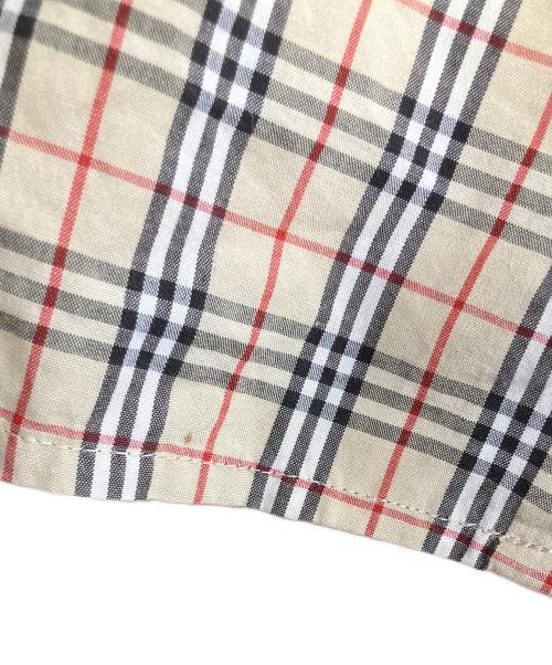 BURBERRY BLUE LABEL（バーバリー ブルー レーベル）BURBERRY BLUE LABEL (バーバリー ブルー レーベル) ノバチェック長袖シャツ ベージュ サイズ:38の古着・服飾アイテム