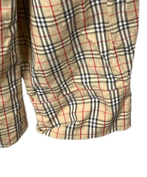 BURBERRY LONDON BLUE LABEL（バーバリーロンドンブルーレーベル）BURBERRY LONDON BLUE LABEL (バーバリーロンドンブルーレーベル) ノバチェック長袖シャツ ベージュ サイズ:Lの古着・服飾アイテム
