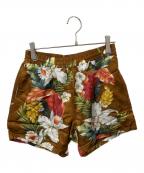 MISTER GENTLEMANミスタージェントルマン）の古着「ハーフパンツ ブラウン」｜ブラウン