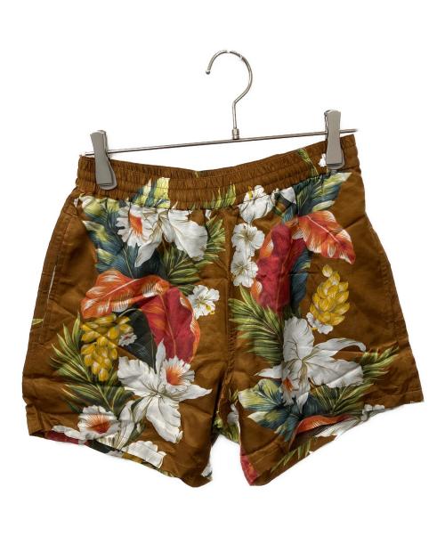 MISTER GENTLEMAN（ミスタージェントルマン）MISTER GENTLEMAN (ミスタージェントルマン) ハーフパンツ ブラウン ブラウン サイズ:S 未使用品の古着・服飾アイテム