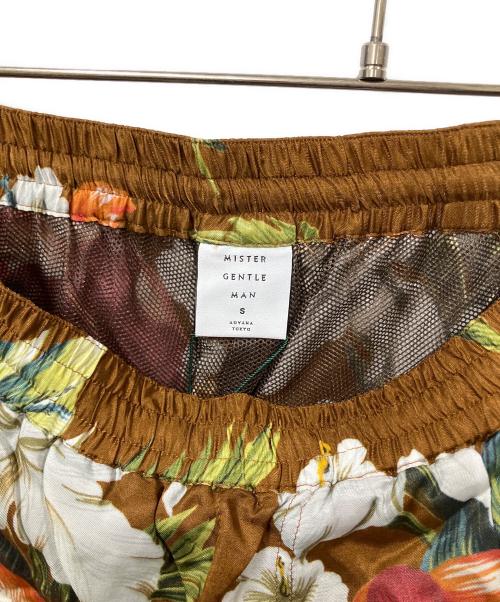 MISTER GENTLEMAN（ミスタージェントルマン）MISTER GENTLEMAN (ミスタージェントルマン) ハーフパンツ ブラウン ブラウン サイズ:S 未使用品の古着・服飾アイテム