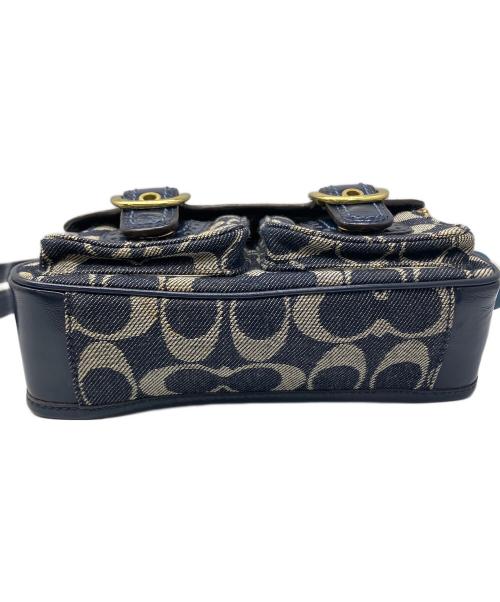 COACH（コーチ）COACH (コーチ) ショルダーバッグ ブルーの古着・服飾アイテム