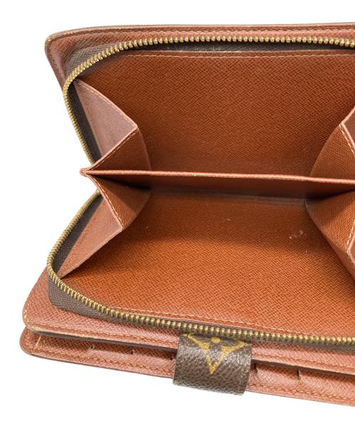 LOUIS VUITTON（ルイ ヴィトン）LOUIS VUITTON (ルイ ヴィトン) ポルトパピエ・ジップ ブラウンの古着・服飾アイテム