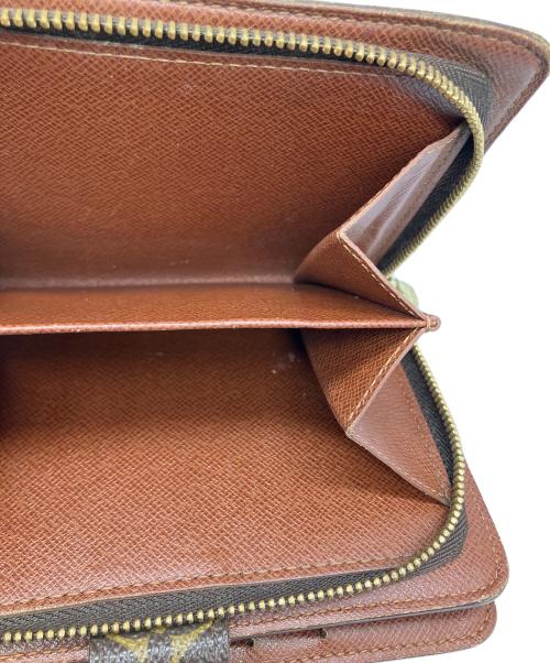 LOUIS VUITTON（ルイ ヴィトン）LOUIS VUITTON (ルイ ヴィトン) ポルトパピエ・ジップ ブラウンの古着・服飾アイテム