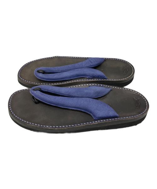 THE BOOTS FACTORY（ザ ブーツファクトリー）THE BOOTS FACTORY (ザ ブーツファクトリー) サンダル グレー×ネイビー グレー×ネイビー サイズ:9の古着・服飾アイテム