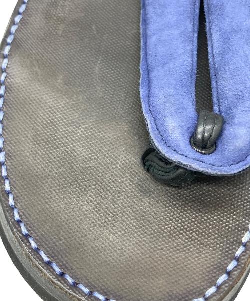 THE BOOTS FACTORY（ザ ブーツファクトリー）THE BOOTS FACTORY (ザ ブーツファクトリー) サンダル グレー×ネイビー グレー×ネイビー サイズ:9の古着・服飾アイテム