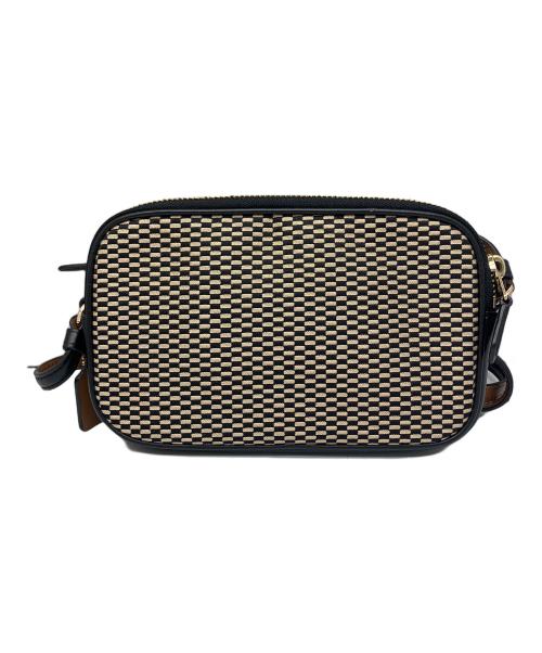 COACH（コーチ）COACH (コーチ) ショルダーバッグ ブラック×ホワイトの古着・服飾アイテム