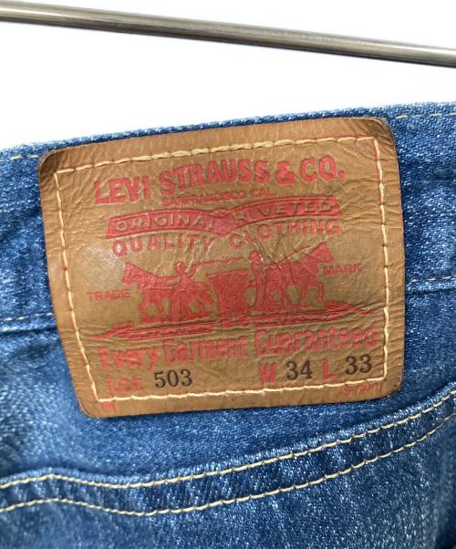 LEVI'S（リーバイス）LEVI'S (リーバイス) 503デニムパンツ インディゴ サイズ:86cm（W34）の古着・服飾アイテム