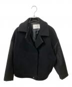Si:mスィーム）の古着「ウールショートコート」｜ブラック