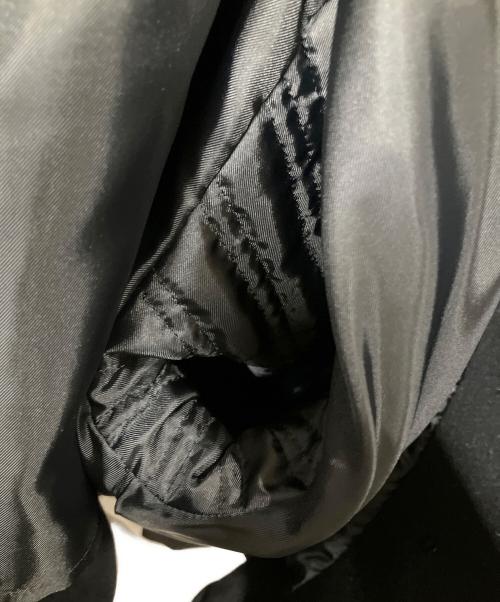 Si:m（スィーム）Si:m (スィーム) ウールショートコート ブラック サイズ:38の古着・服飾アイテム