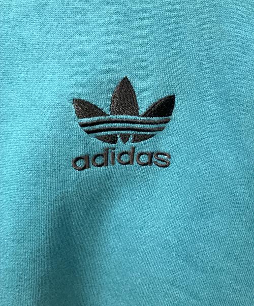 adidas Originals（アディダスオリジナル）adidas originals (アディダスオリジナル) ロゴスウェット ブルー サイズ:Mの古着・服飾アイテム